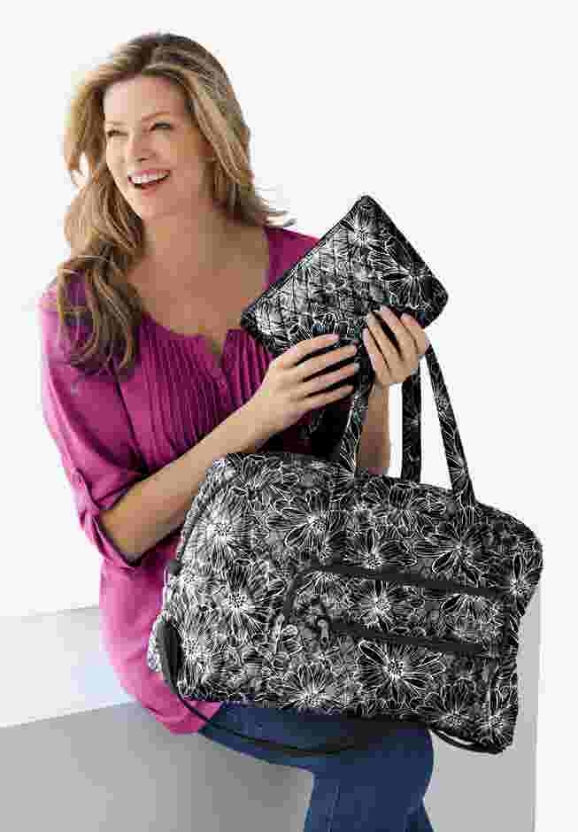 2-Piece Quilted Weekender Set image number 0