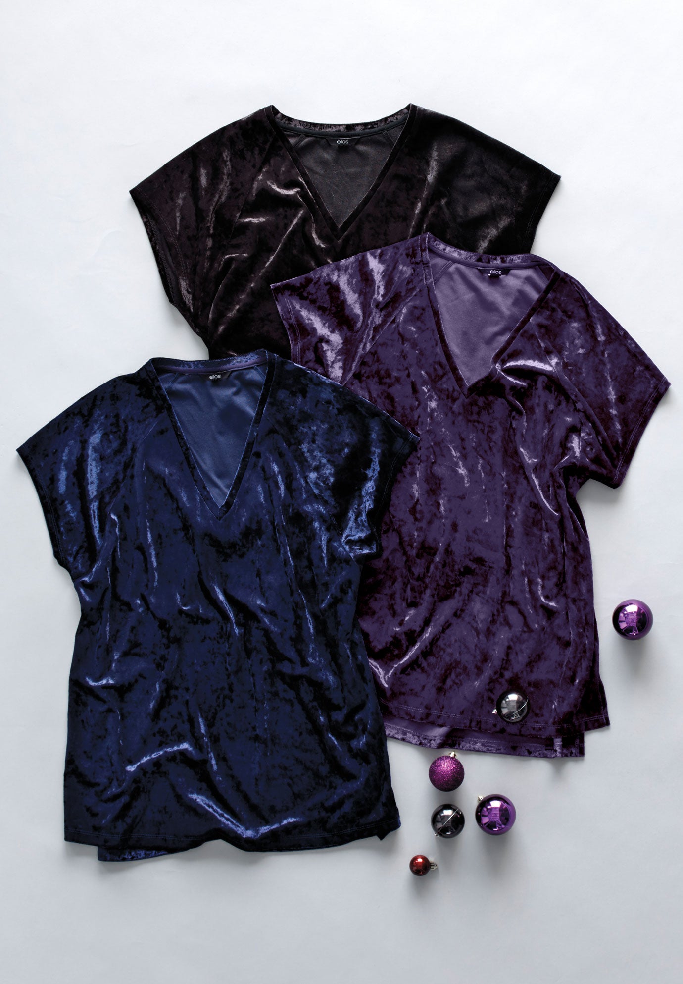 Crushed Velour Tee image number 5