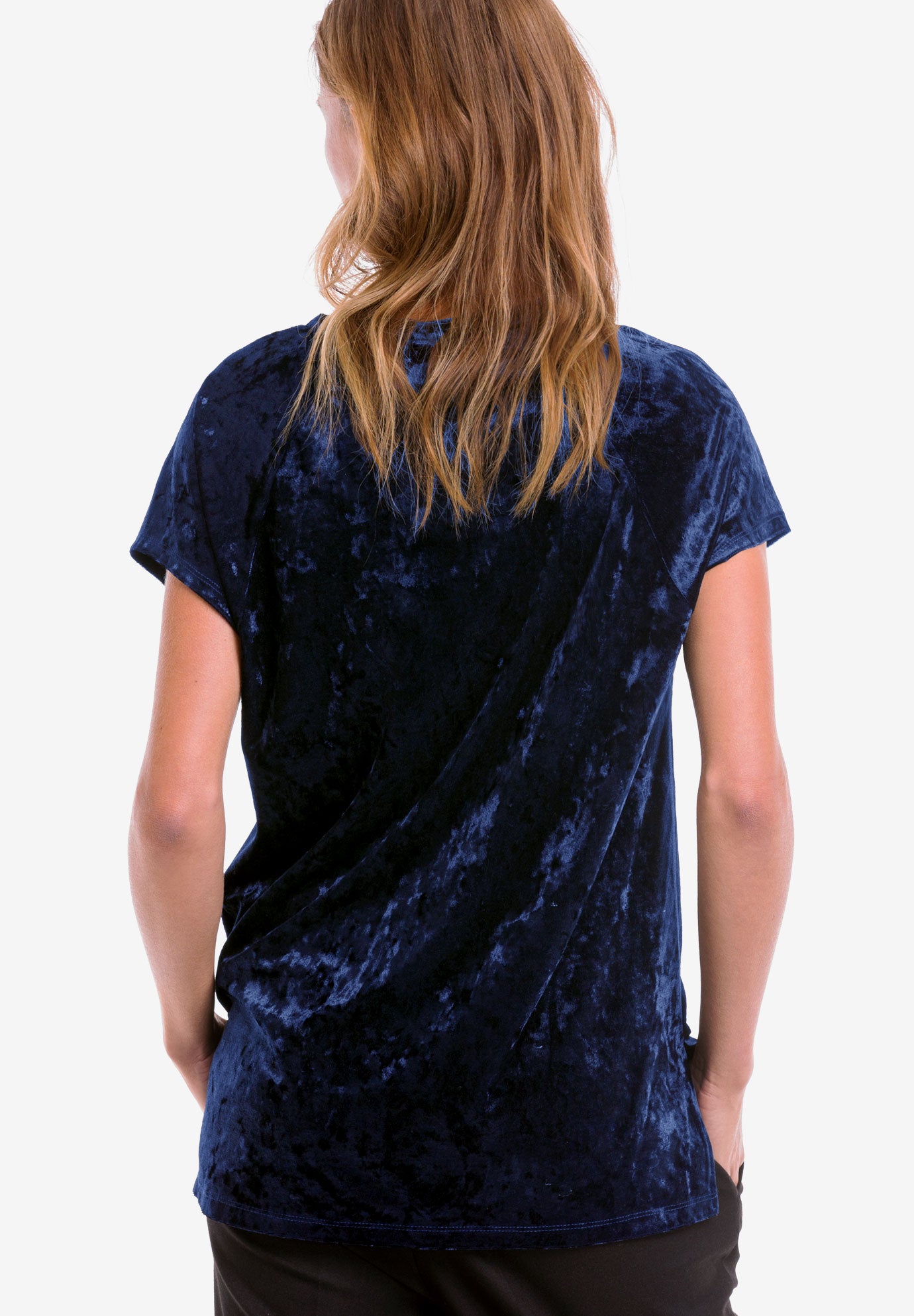 Crushed Velour Tee image number 1