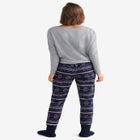 Fair Isle Fleece Pajama Pants image number null
