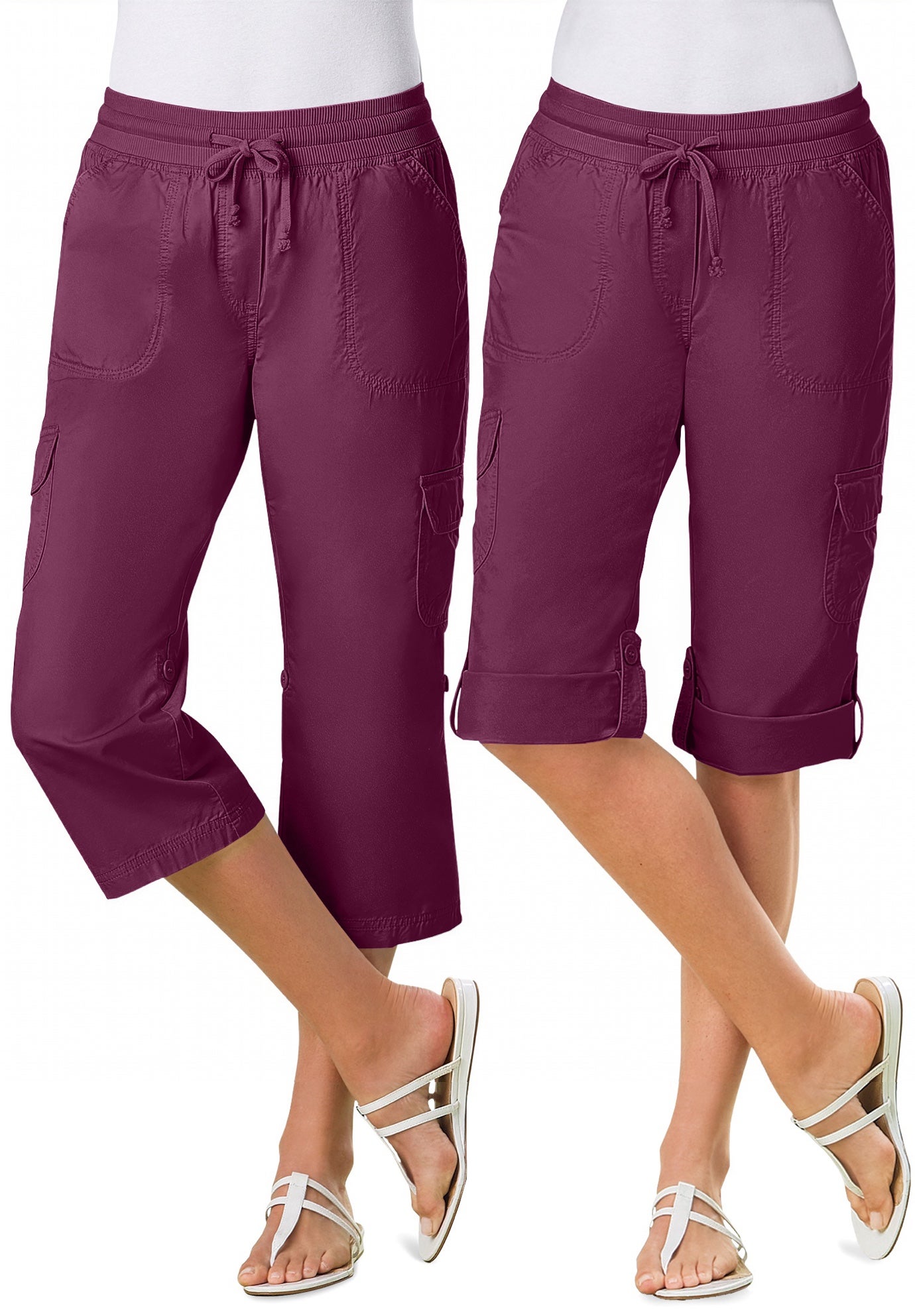 Convertible Length Cargo Capri/Bermuda image number 0