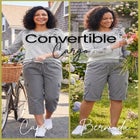 Convertible Length Cargo Capri/Bermuda image number null