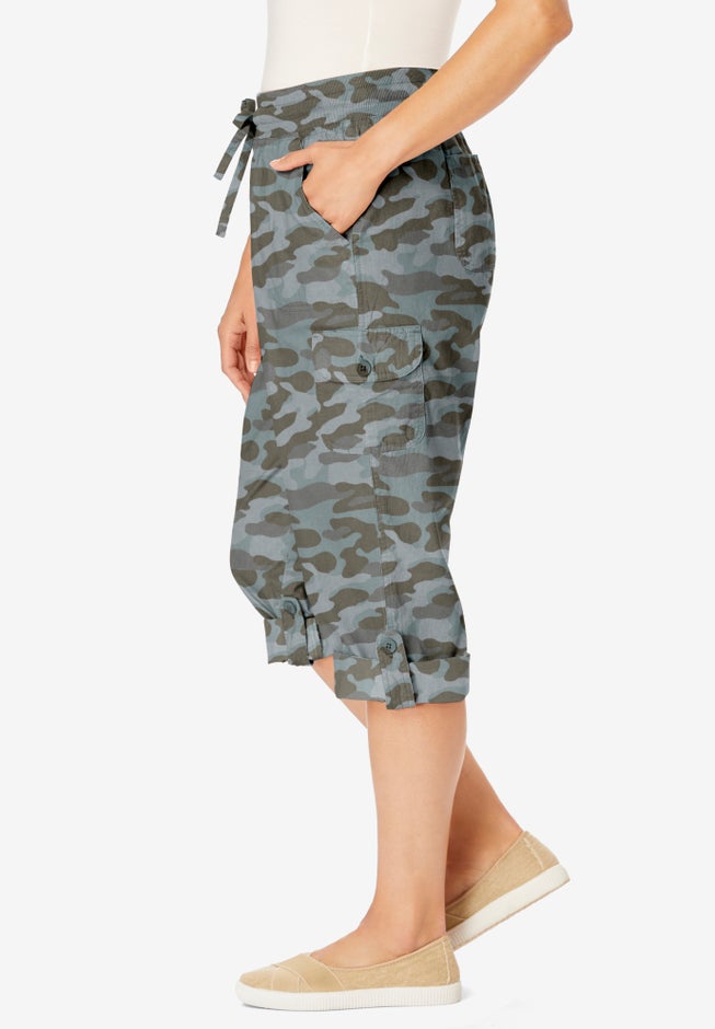 Convertible Length Cargo Capri/Bermuda image number 2