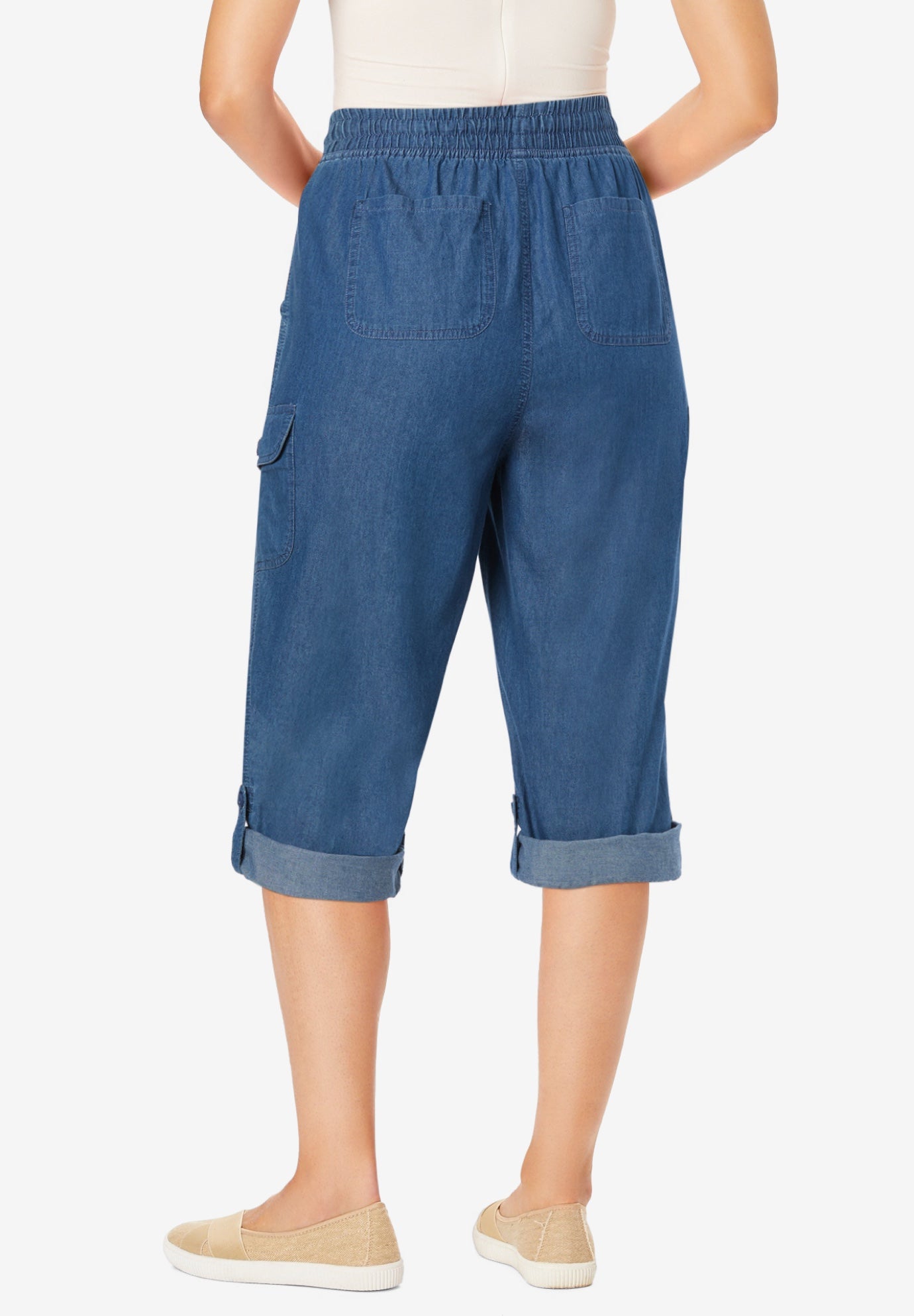 Convertible Length Cargo Capri/Bermuda image number 1