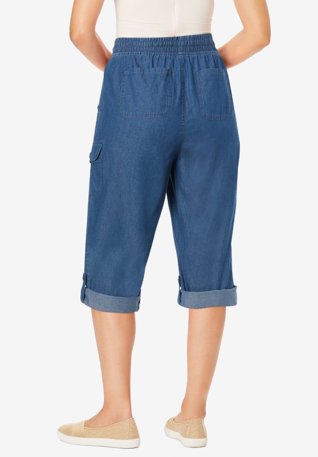 Convertible Length Cargo Capri/Bermuda image number 1