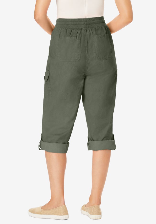 Convertible Length Cargo Capri/Bermuda image number 1