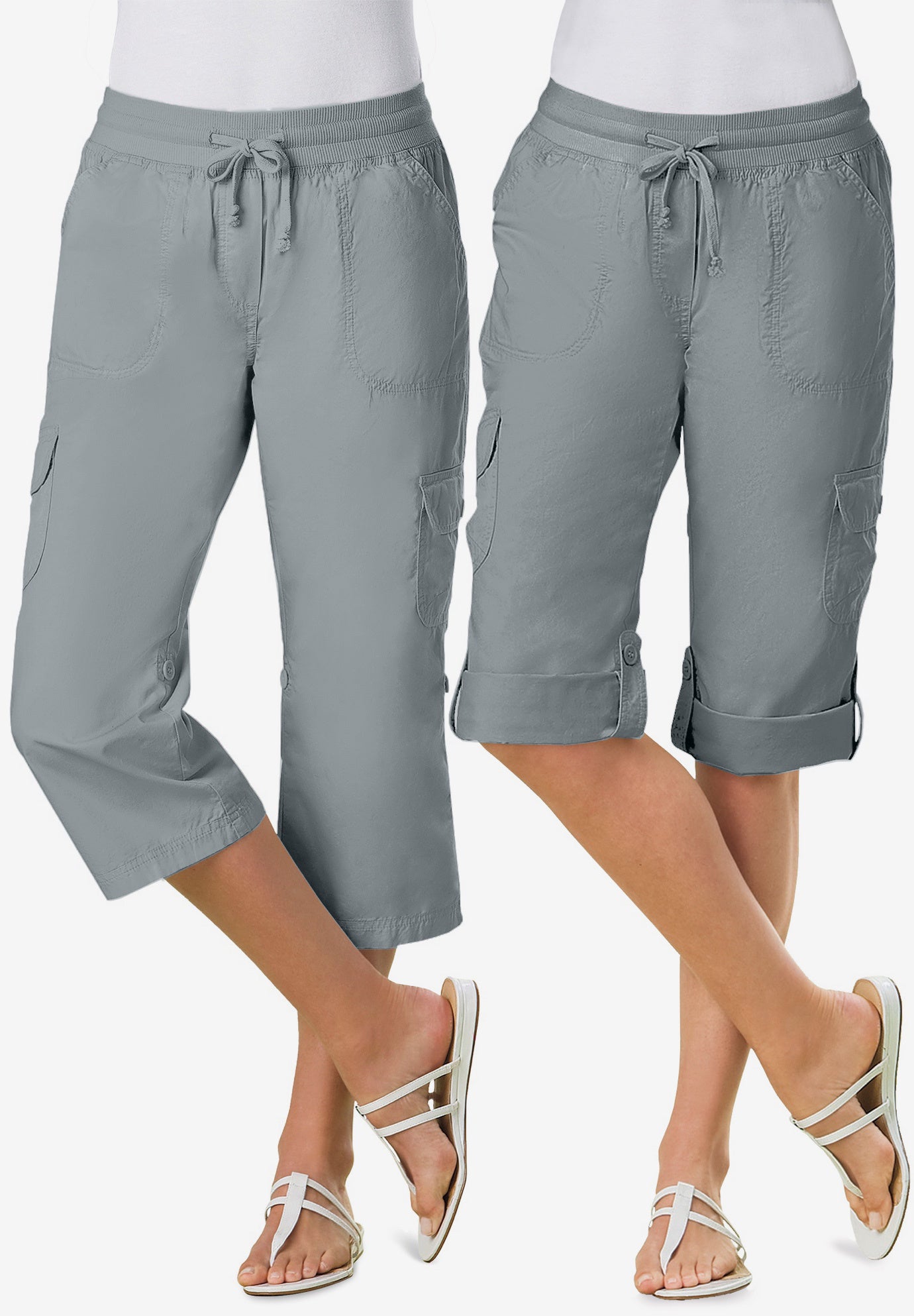 Convertible Length Cargo Capri/Bermuda image number 0