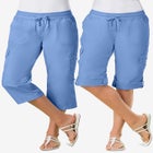 Convertible Length Cargo Capri/Bermuda image number null