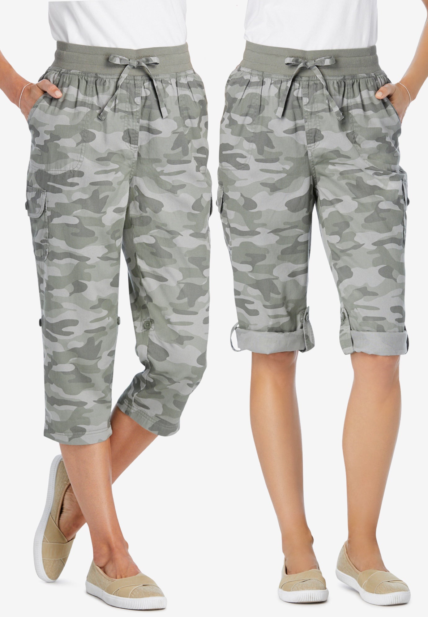 Convertible Length Cargo Capri/Bermuda image number 0