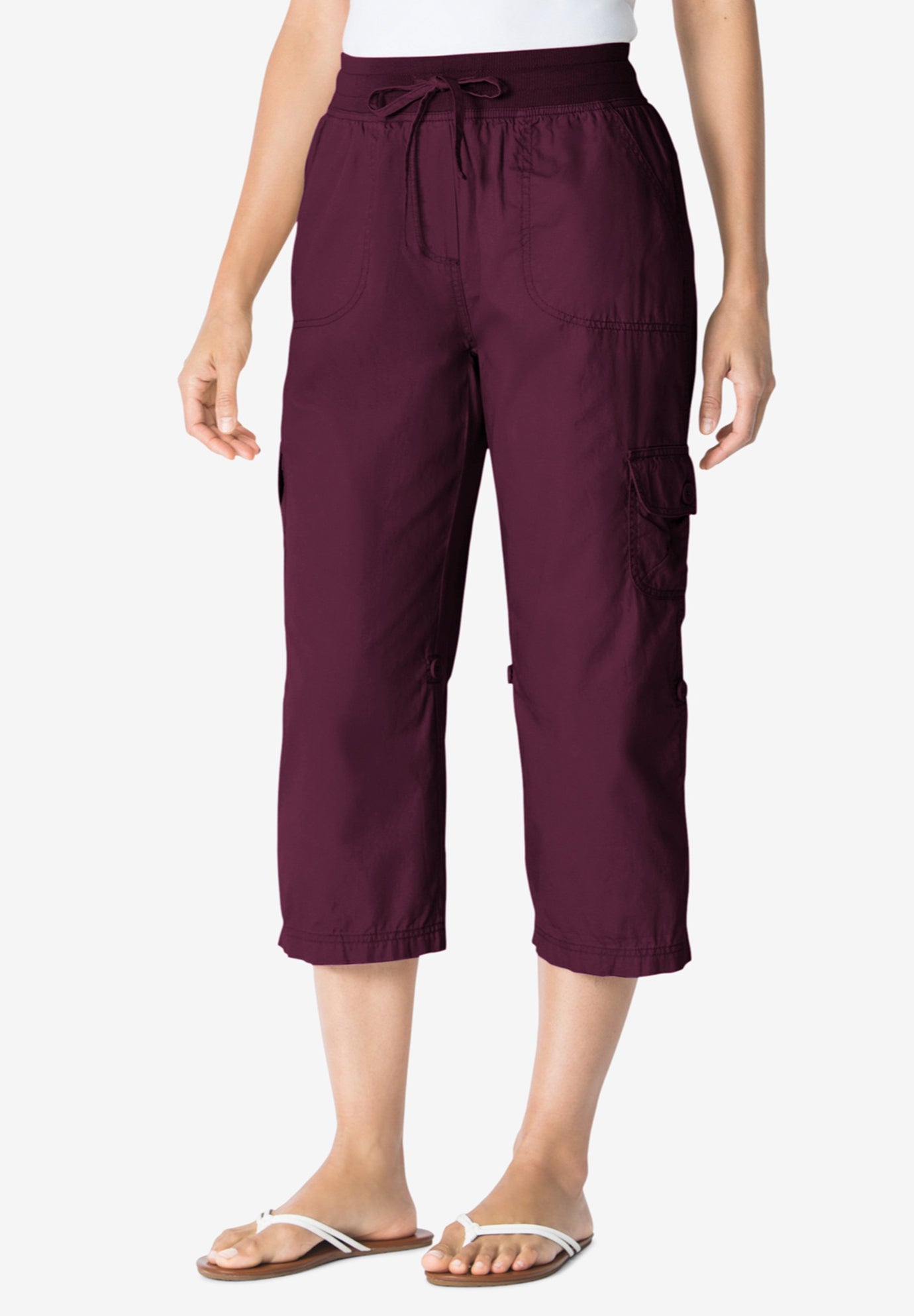 Convertible Length Cargo Capri/Bermuda image number 0