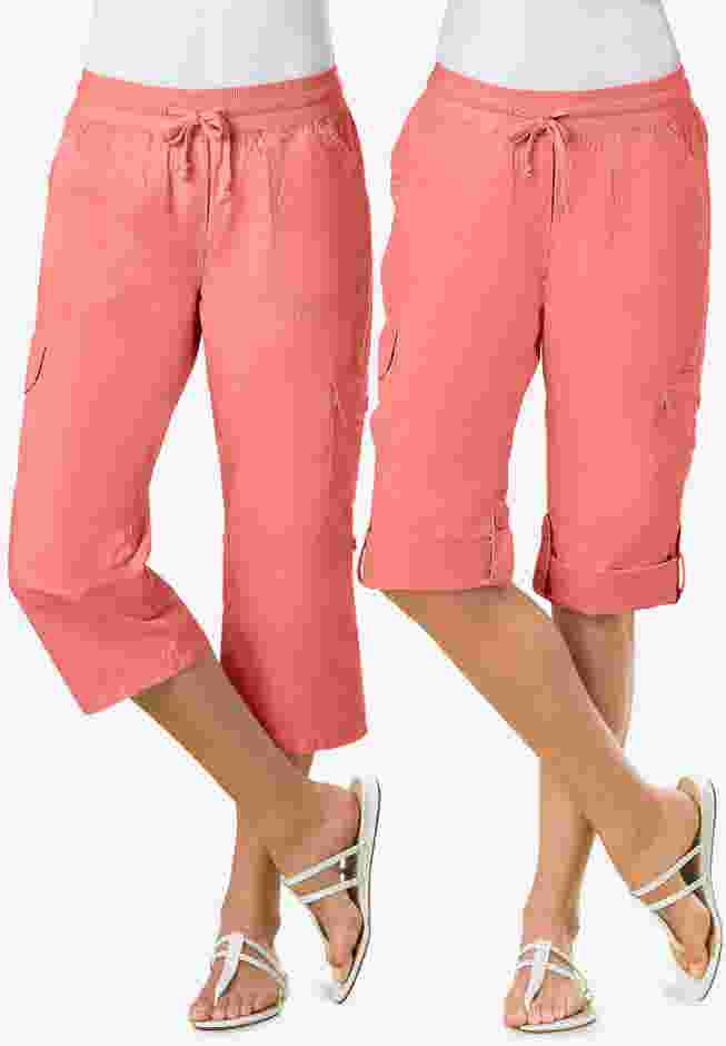 Convertible Length Cargo Capri/Bermuda image number 0