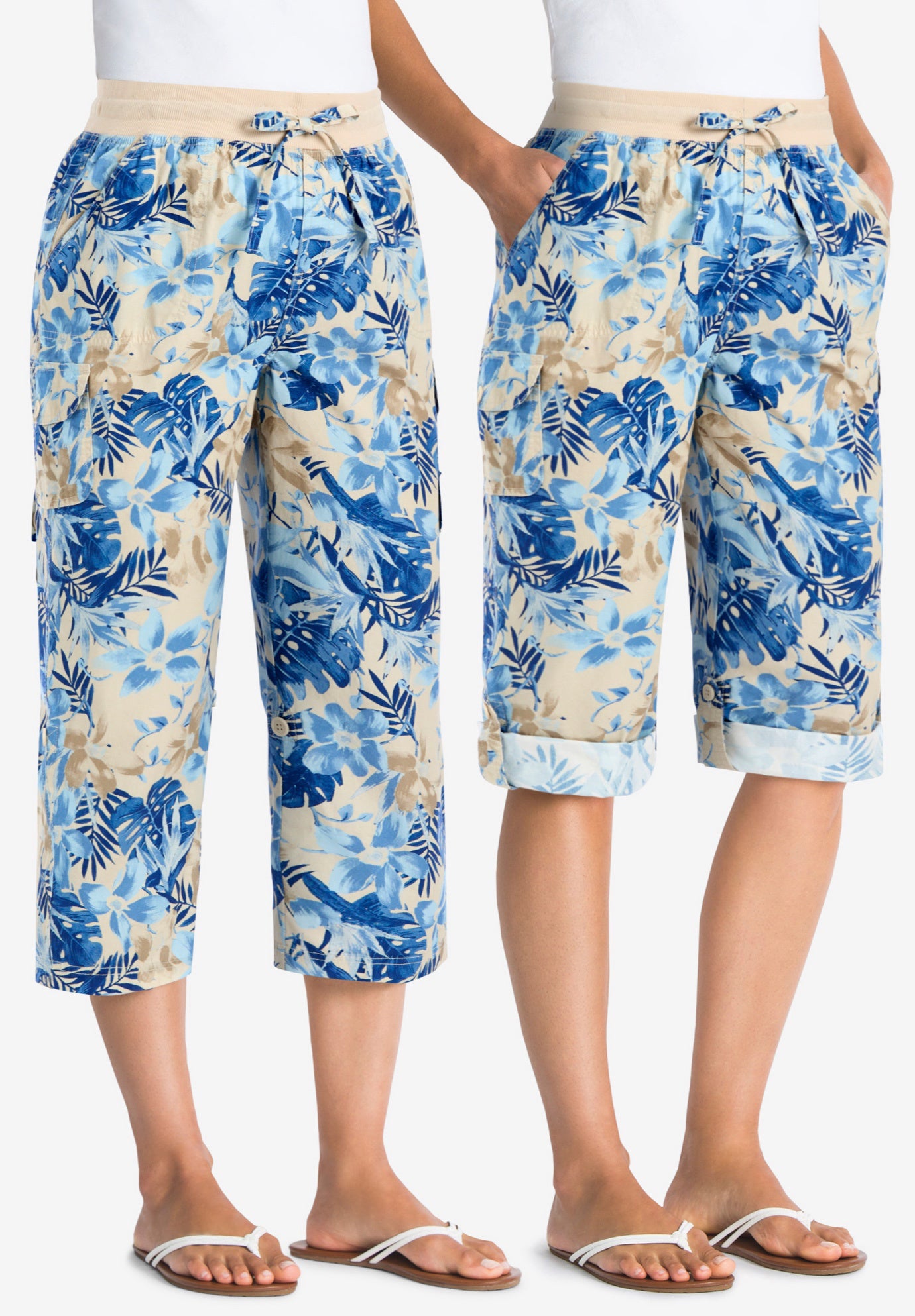 Convertible Length Cargo Capri/Bermuda image number 0