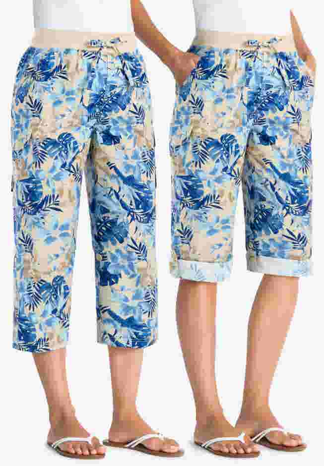 Convertible Length Cargo Capri/Bermuda image number 0