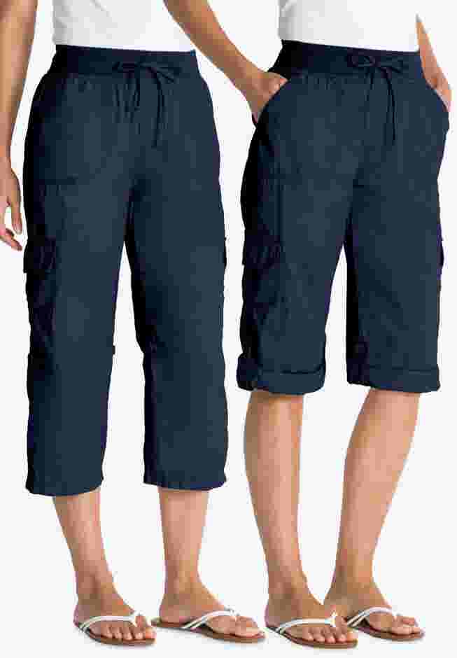 Convertible Length Cargo Capri/Bermuda image number 0