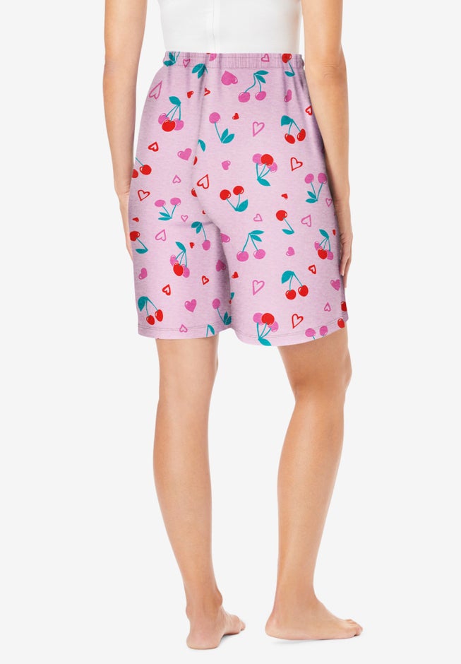 Print Pajama Shorts image number 1