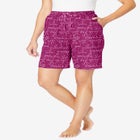 Print Pajama Shorts image number null