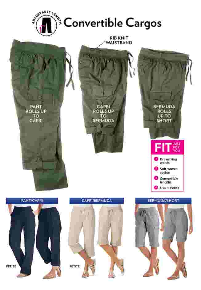 Convertible Length Cargo Bermuda/Short image number 3