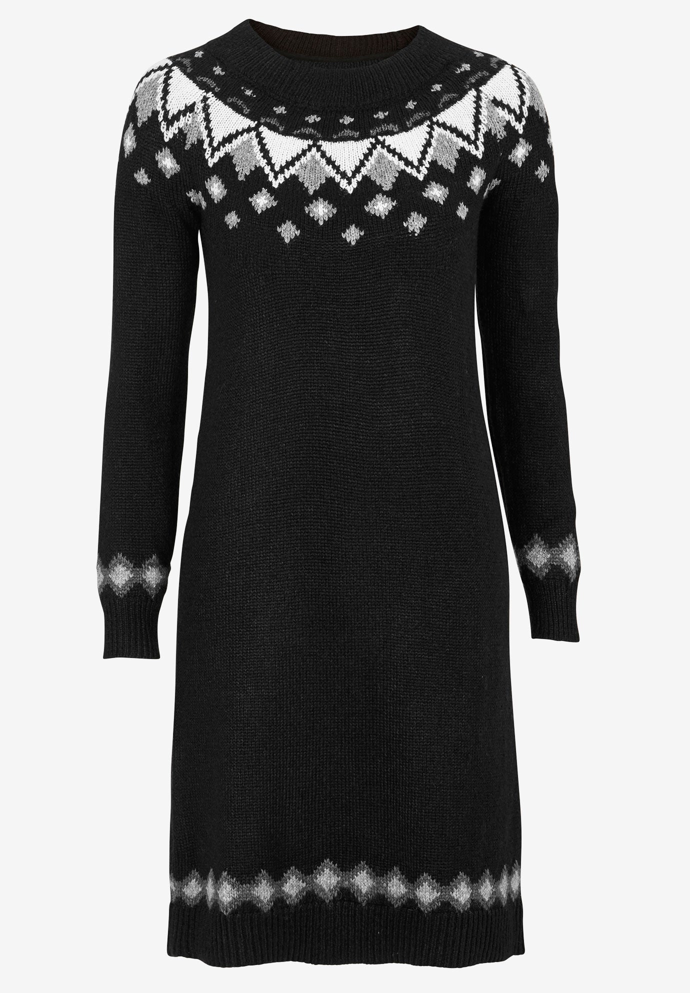 Fair Isle Sweater Dress image number 0