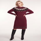 Fair Isle Sweater Dress image number 0
