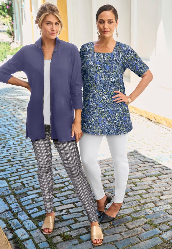 Everyday Stretch Cotton Legging image number 1