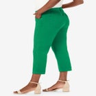 Classic Cotton Denim Capri image number null