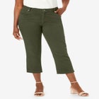 Classic Cotton Denim Capri image number null