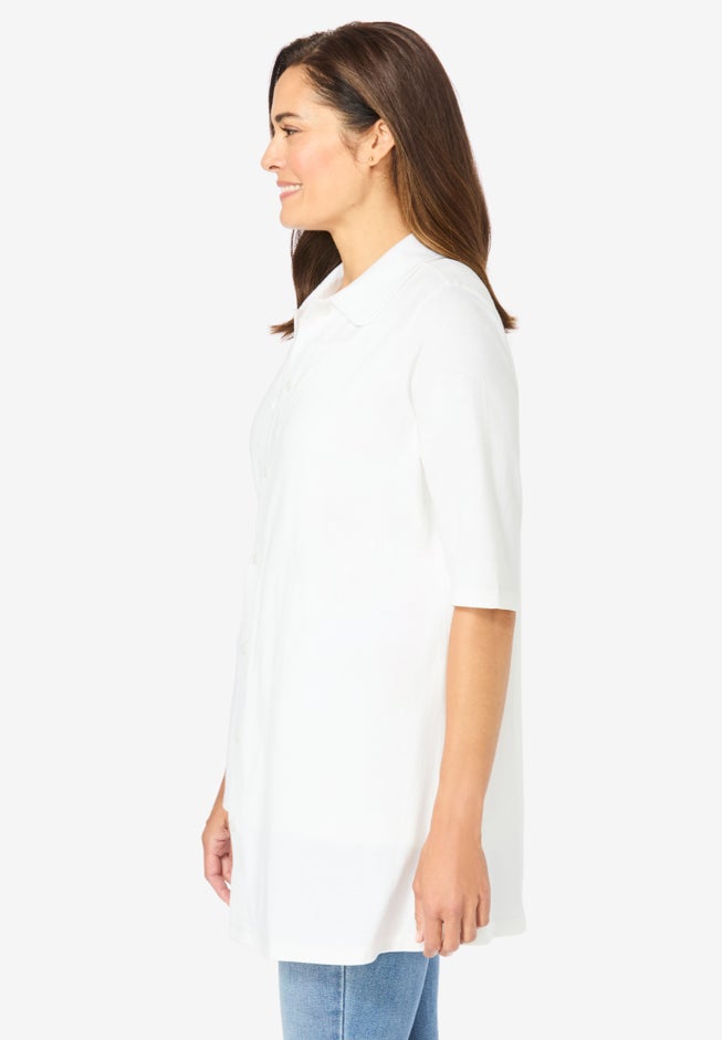 Knit Shirt With Free Tank image number 1