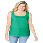 Knit Shirt With Free Tank image number null