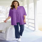 Knit Shirt With Free Tank image number null