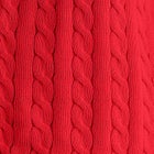Cotton Cable Knit Cardigan Sweater image number null