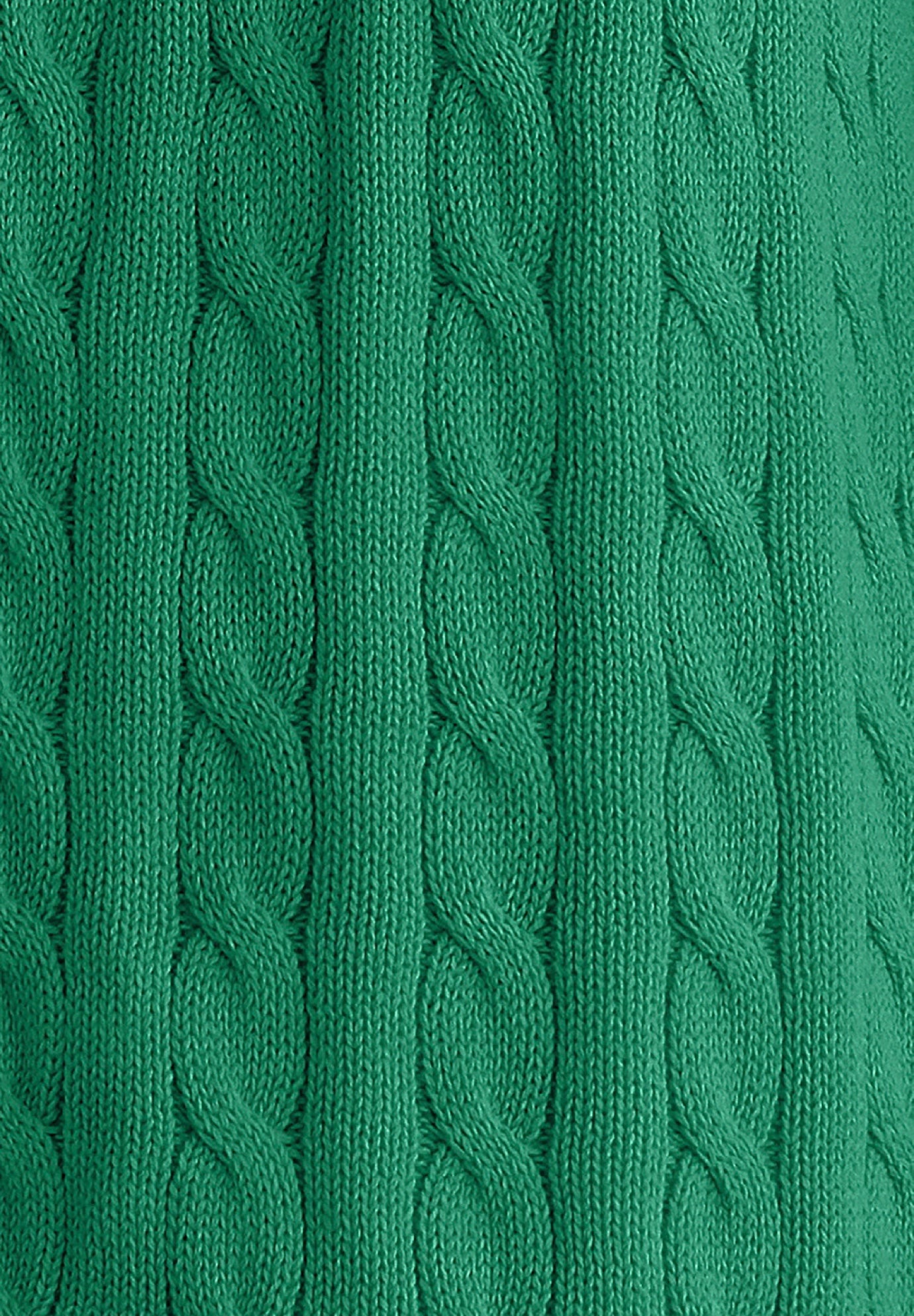 Cotton Cable Knit Cardigan Sweater image number 2