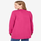 Cotton Cable Knit Cardigan Sweater image number null