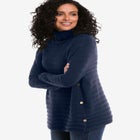 Side Button Turtleneck Sweater image number null