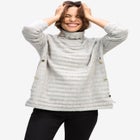 Side Button Turtleneck Sweater image number null