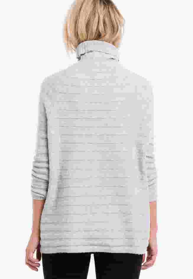 Side Button Turtleneck Sweater image number 1