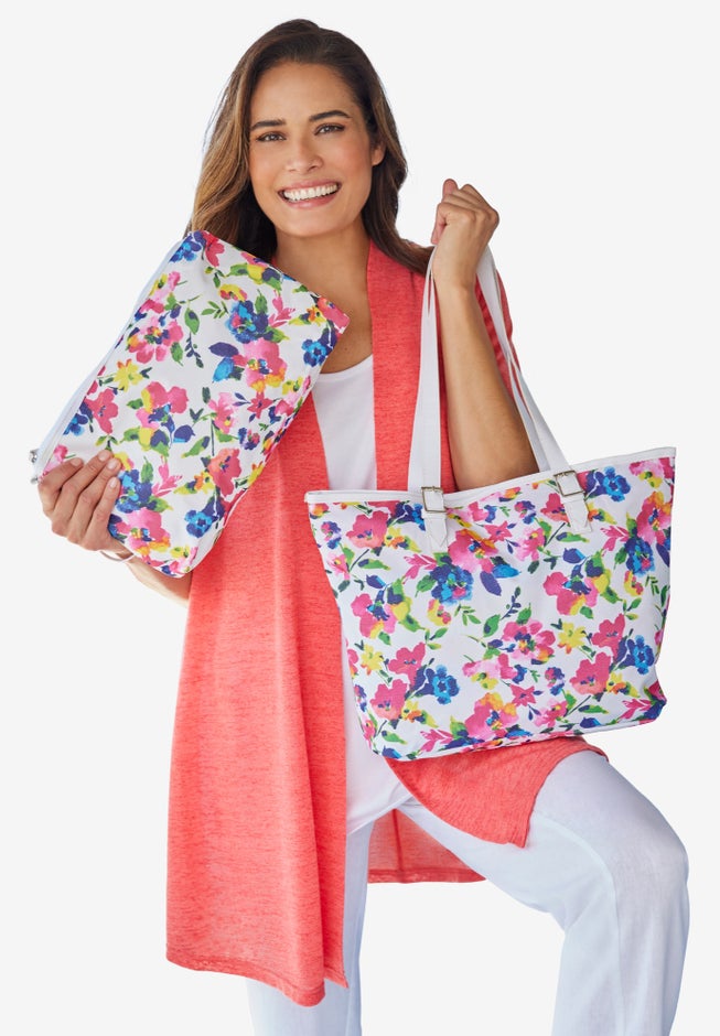 2-Piece Bag & Wristlet Set image number null