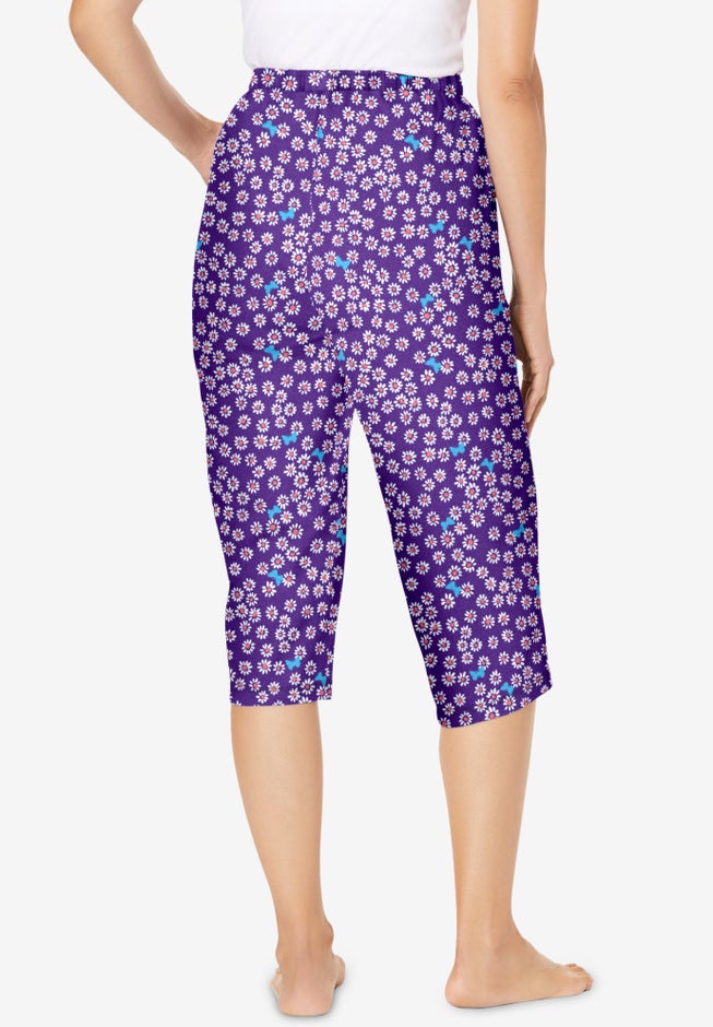 Knit Sleep Capri image number 1