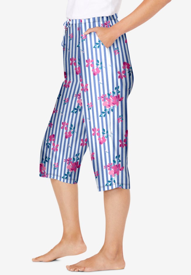 Knit Sleep Capri image number 2