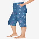 Knit Sleep Capri image number null