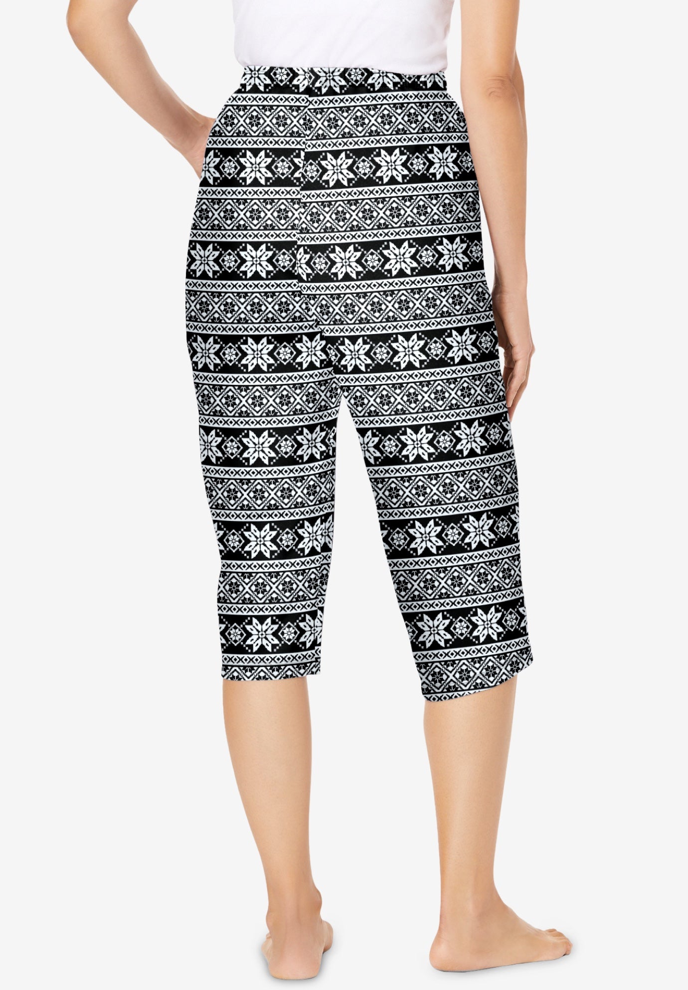 Knit Sleep Capri image number 1