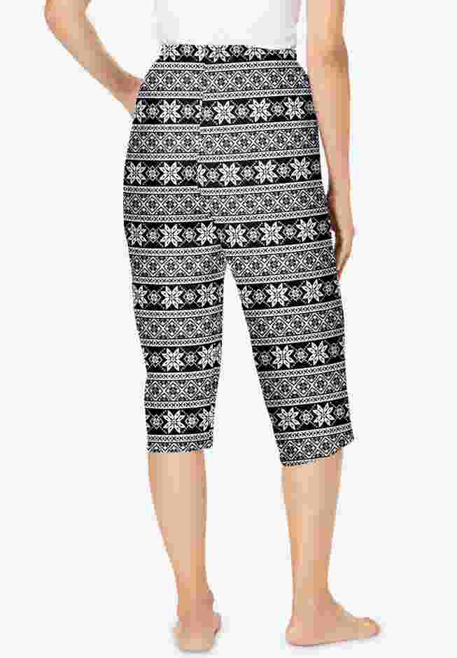 Knit Sleep Capri image number 1