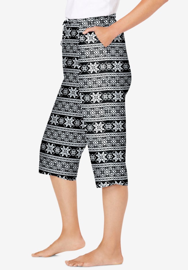 Knit Sleep Capri image number 2