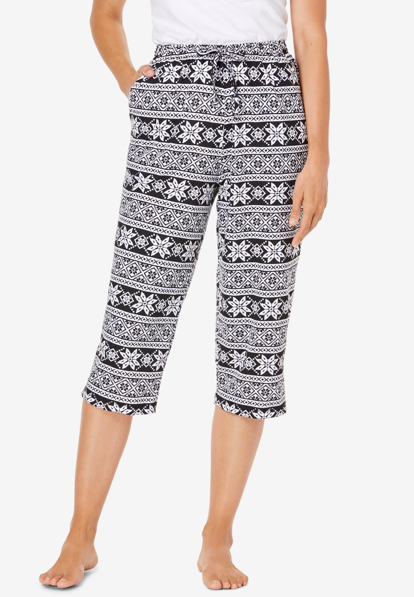 Knit Sleep Capri image number 0