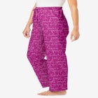 Knit Sleep Pant image number null