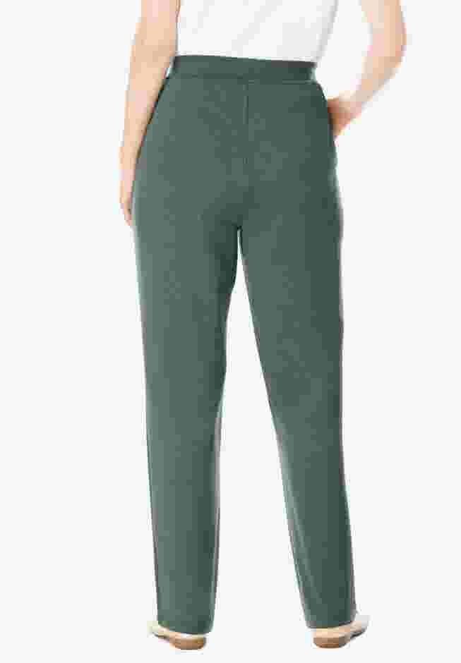 Straight Leg Ponte Knit Pant image number 1