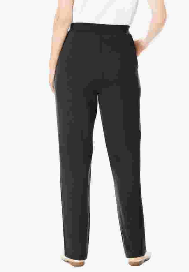 Straight Leg Ponte Knit Pant image number 1