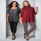 Stretch Cotton Square Neck Tunic image number null