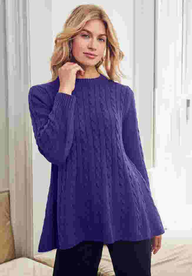 Cable Peplum image number 0