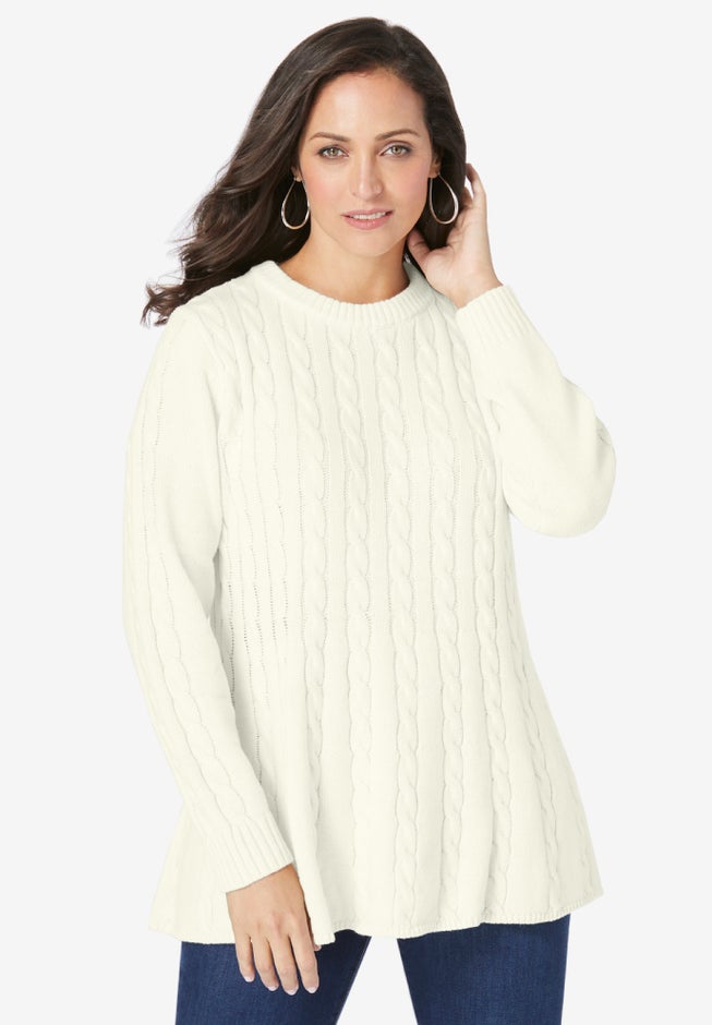 Cable Peplum image number 0