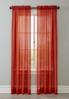 BH Studio Crushed Voile Rod-Pocket Panel
